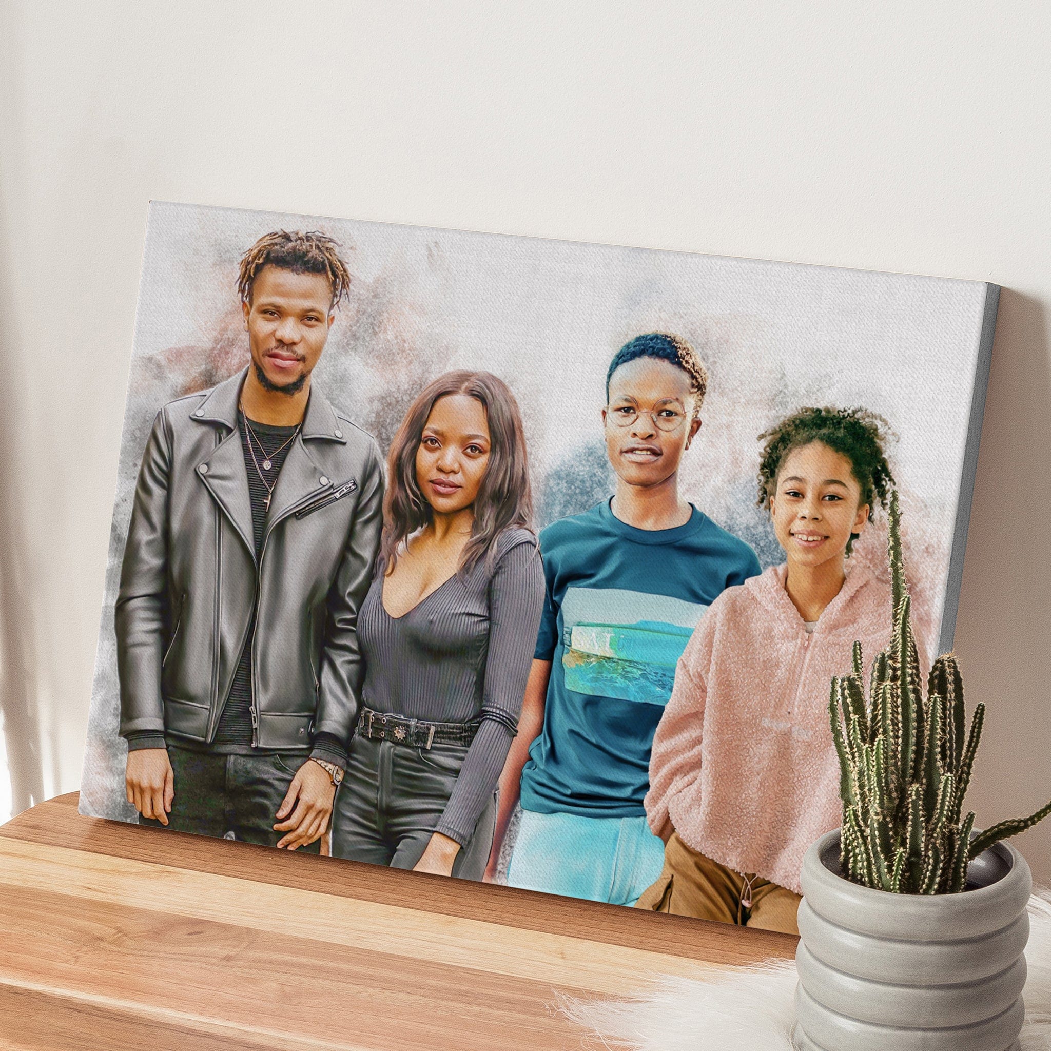 Personalisierte Aquarellmalerei