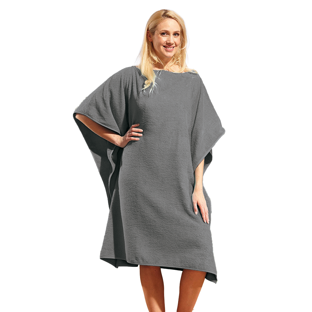 XL-Badetuch-Poncho 2 in 1