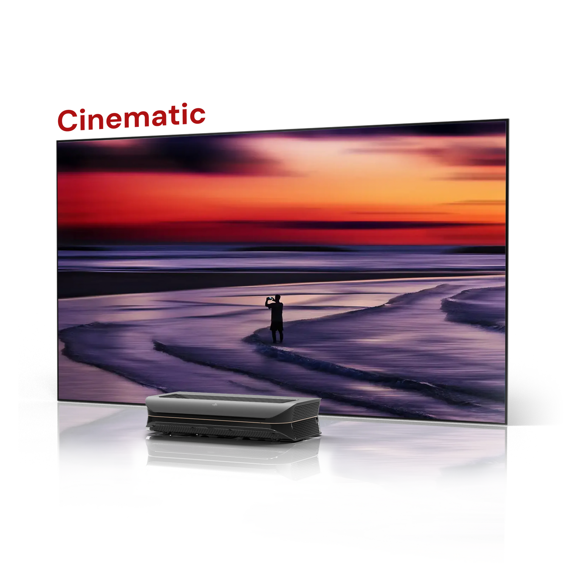 LTV-3000 Pro + 100''-132'' Cinematic ALR Screen Package