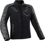 Bering VOLTOR Motorrad Textiljacke Softshell Schwarz Grau Gr. L