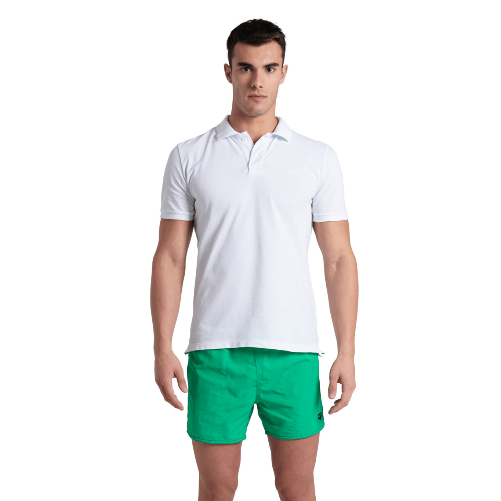 M Poloshirt Solid Cotton Piquet