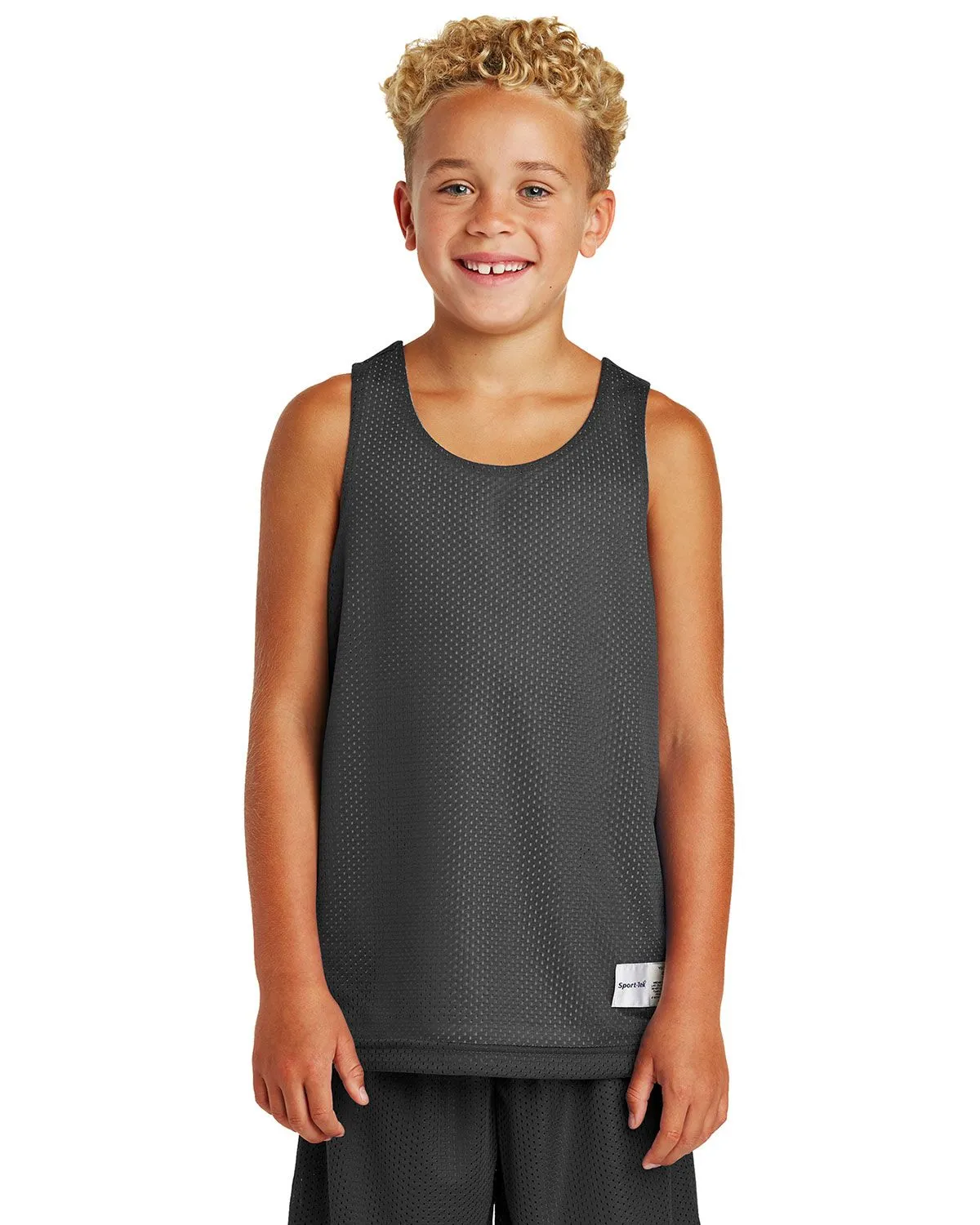 Sport-Tek YST500 Youth PosiCharge Classic Mesh Reversible Tank