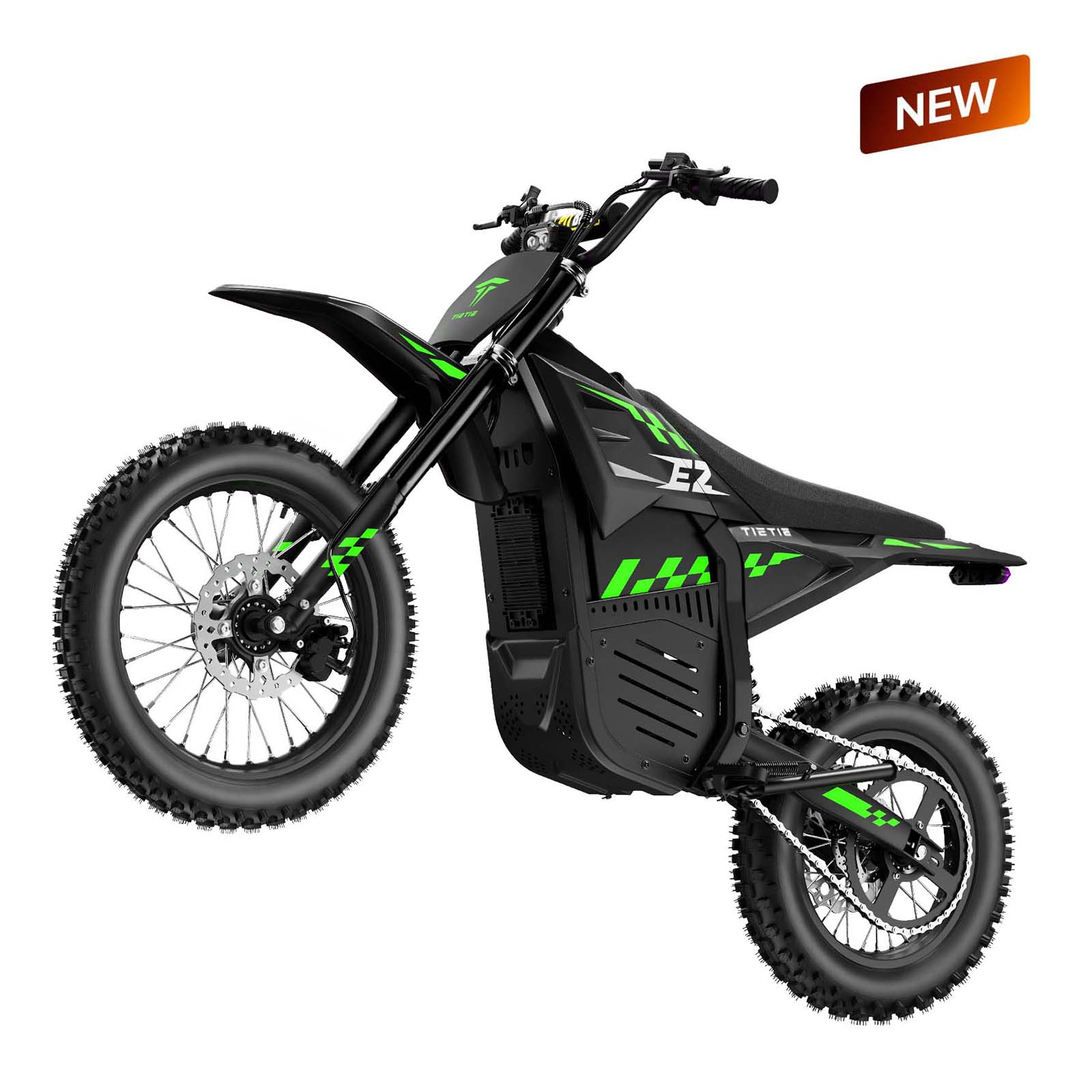 Tietie E2 Elektrisches Dirt-Bike für Teenager und Erwachsene