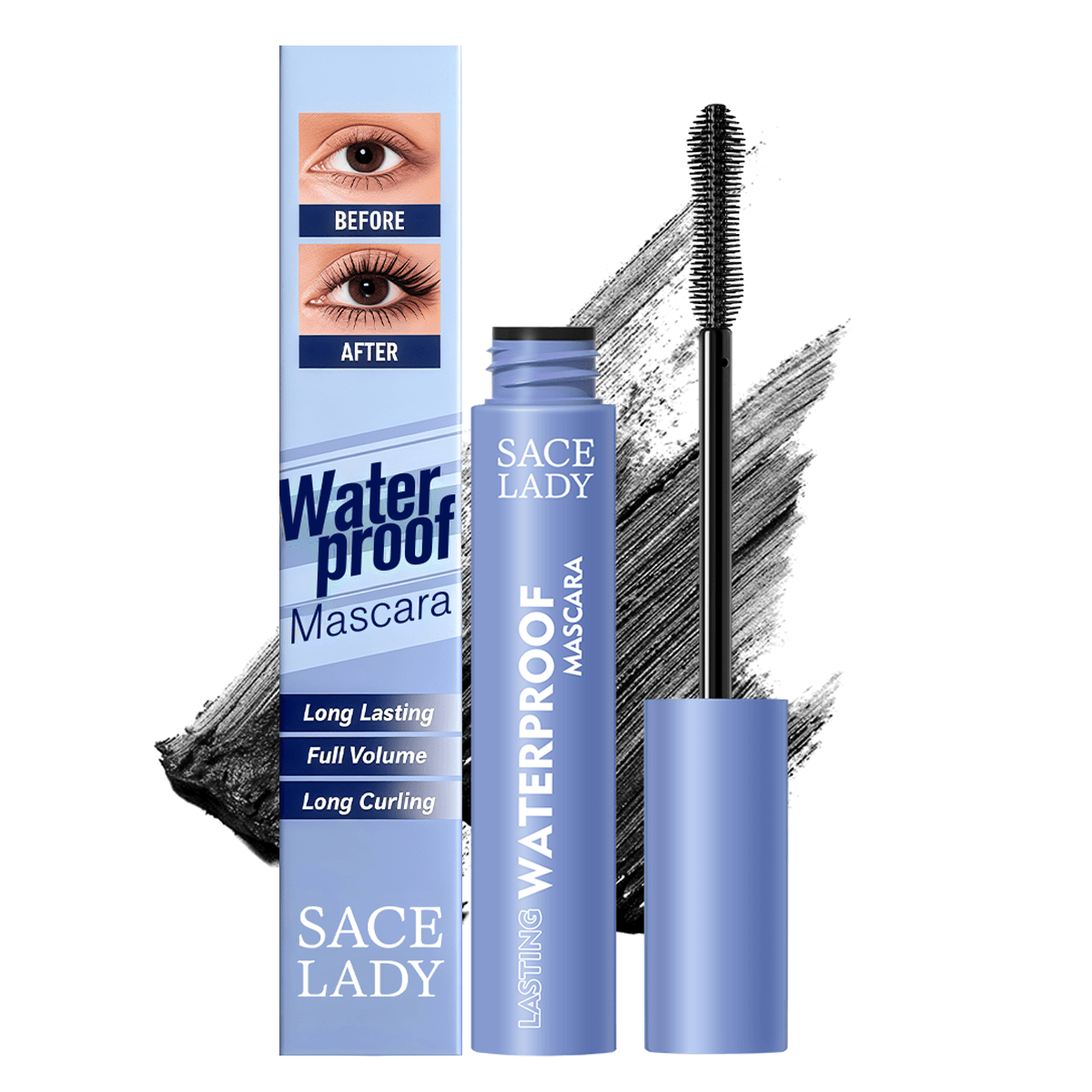 Waterproof Mascara | Long Lasting, Smudge-Proof & Volumizing