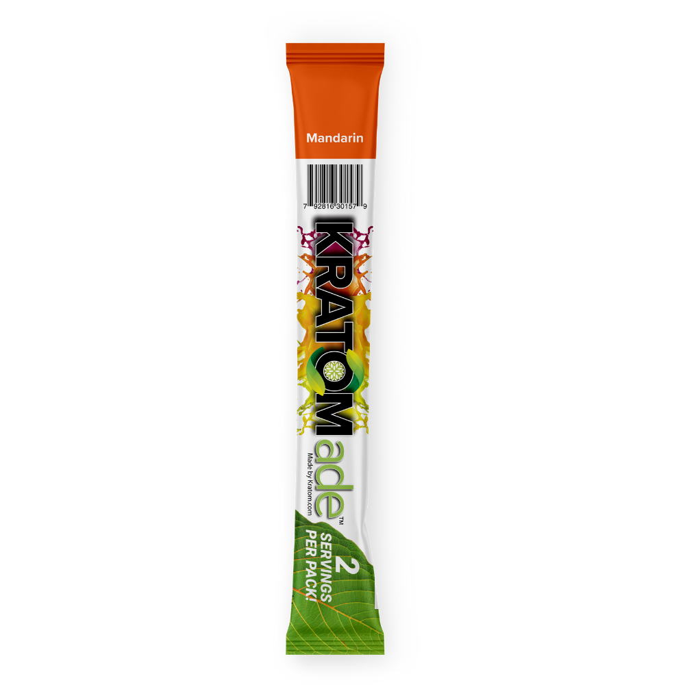 Mandarinen Kratom Getränkemix