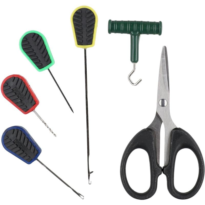 Mikado Bait Needles - Needle Set with Scissors