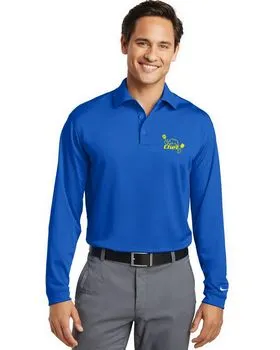 Nike Golf 466364 Herren Dri-FIT Stretch Tech Langarm-Polo-Shirt