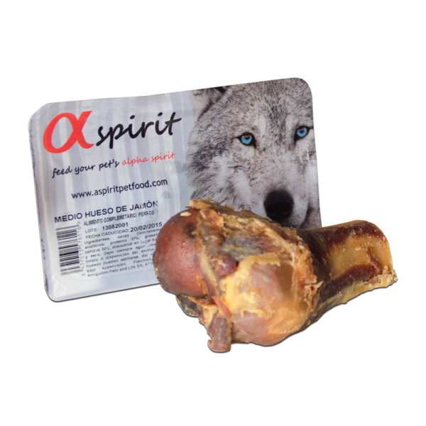 Alpha Spirit Schinkenknochen halb – Natürlicher Kauartikel