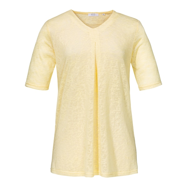 Tunika-Shirt „Leinenoptik“ vanilla