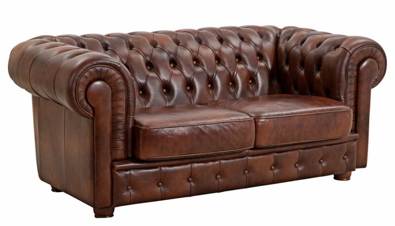 2-Sitzer Chesterfield Sofa Bristol