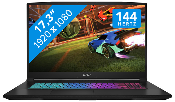 MSI Katana A17 AI B8VF-866 - 17.3'' - AMD Ryzen 7 - 16GB RAM/1TB SSD - RTX 4060