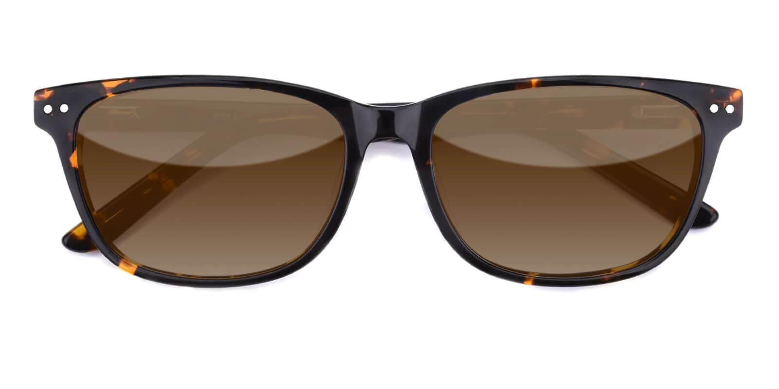 Mond Schildpatt Acetat Sonnenbrille