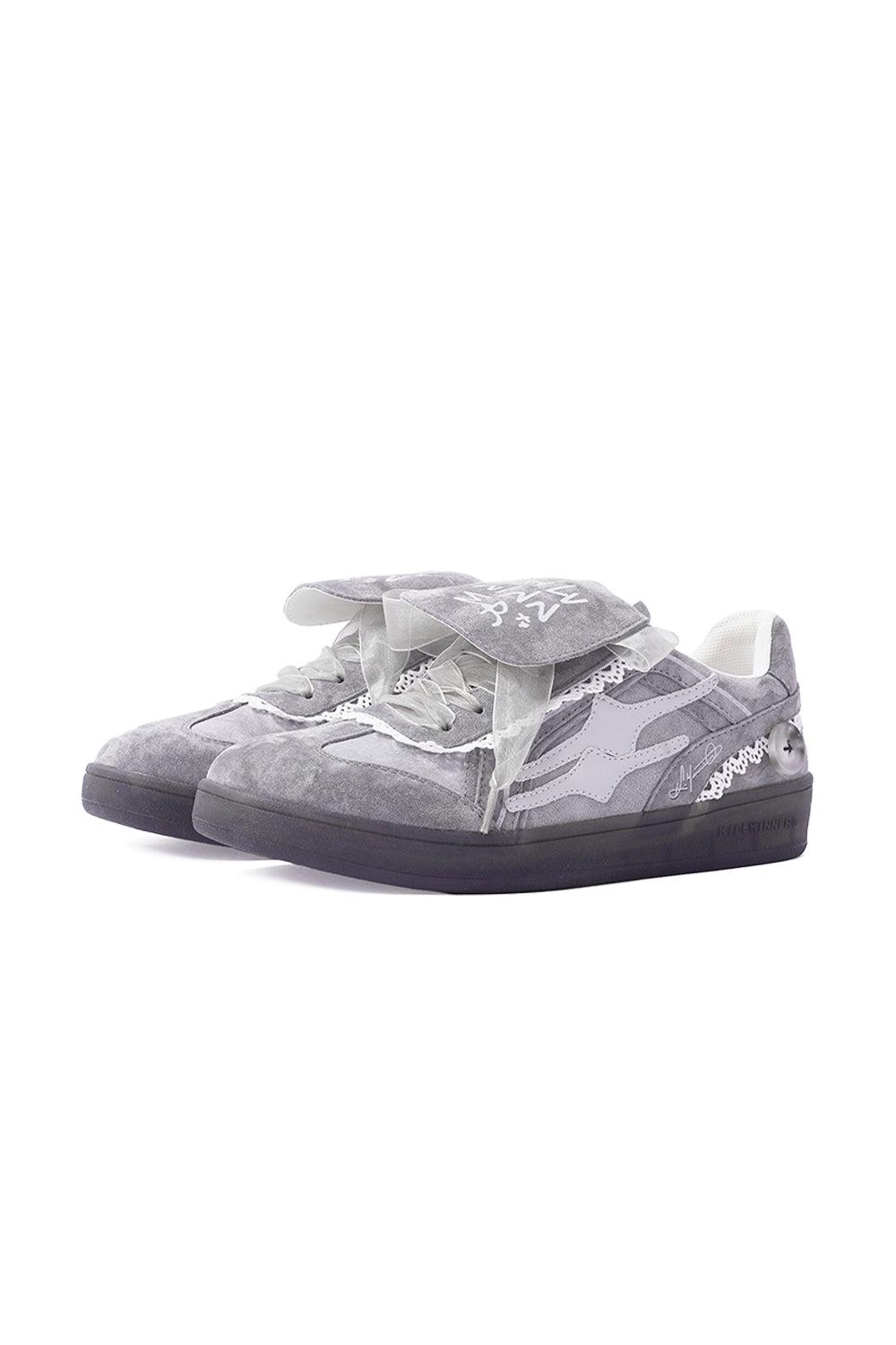 KILLWINNER丨Retro Training Sneaker-Lace Grey
