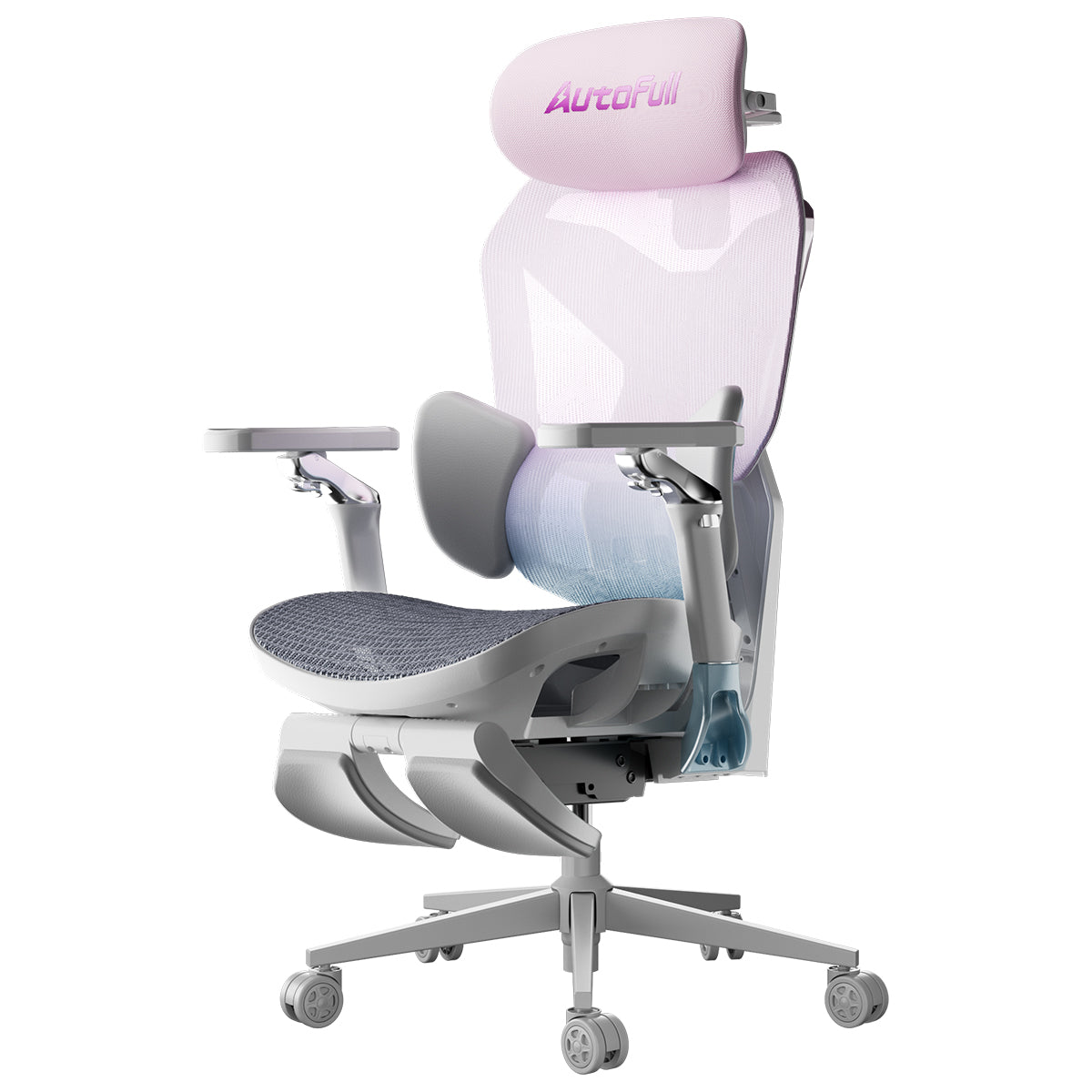 AutoFull G7 Pink Ergonomischer Gamingstuhl