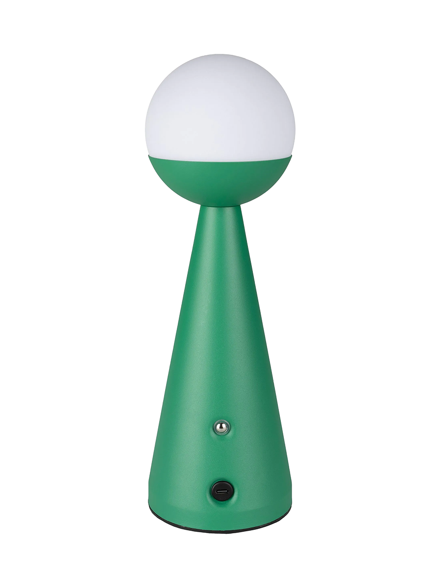 Wiederaufladbare & kabellose Design Tischlampe „Bello“