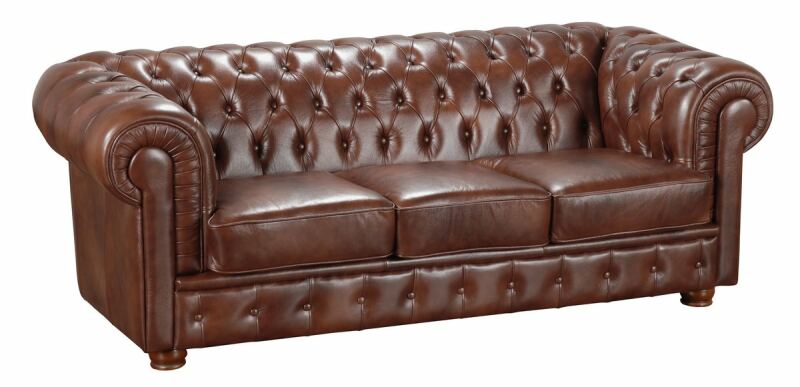 3-Sitzer Chesterfield Sofa Bristol