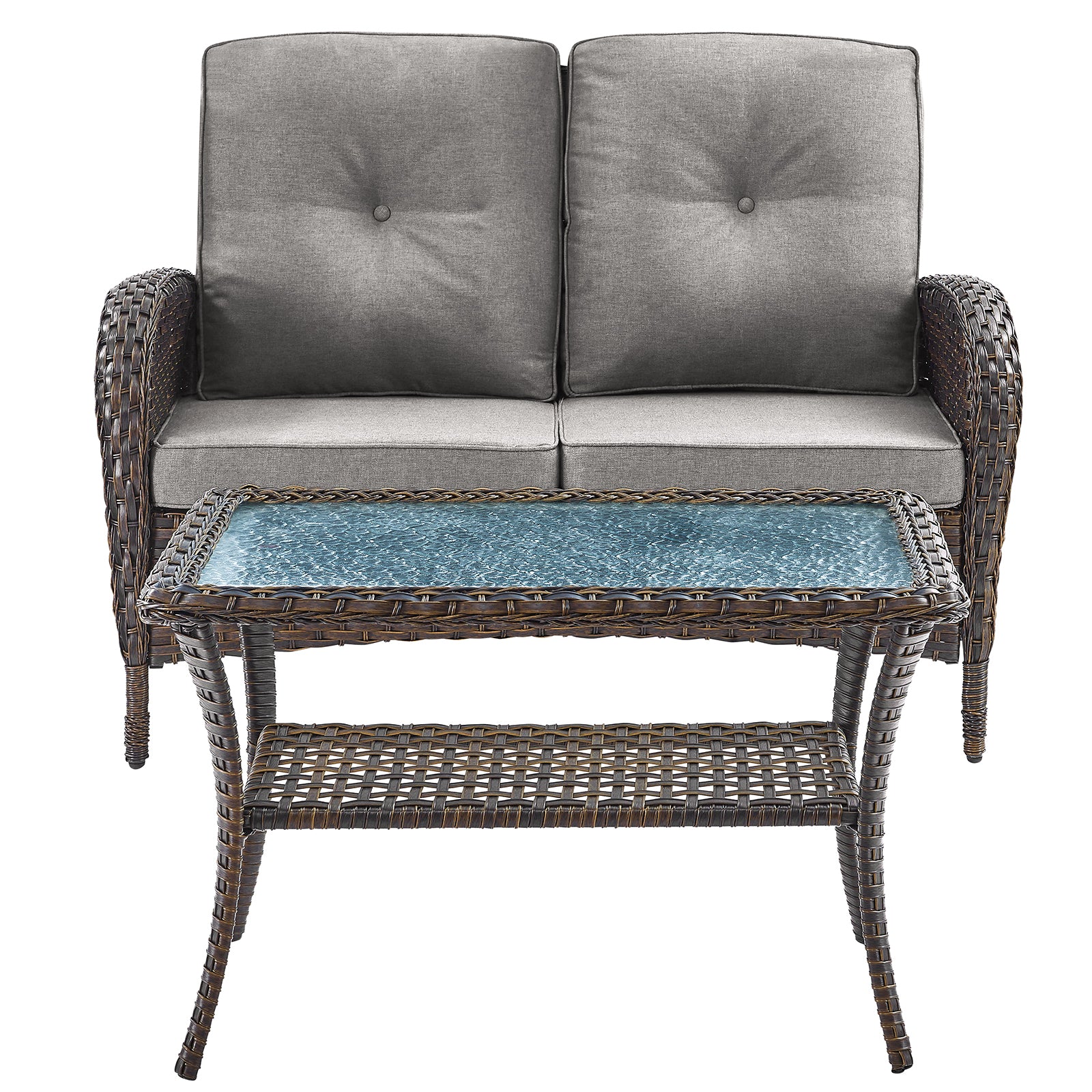 Loveseat-Set mit Couchtisch, NDS-Serie