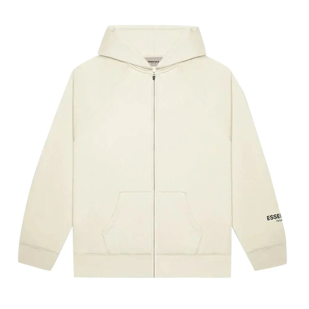 Fear of God Essentials Kapuzenjacke Cream