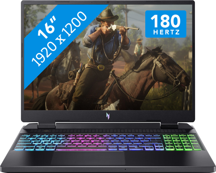 Acer Nitro 16 AN16-42-R880 - 16" - AMD Ryzen 7 - 16GB RAM/512GB SSD - RTX 4060