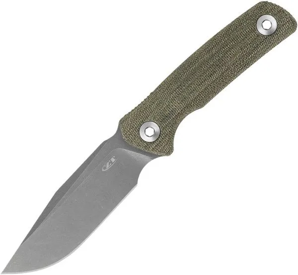 Zero Tolerance 0004 Feststehendes Messer Olive Micarta CPM Cru-Wear