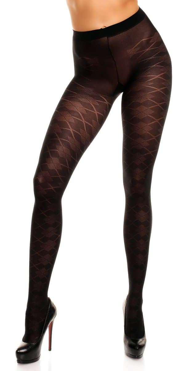 Glamory Dune 70 Argyle Plus Size Tights
