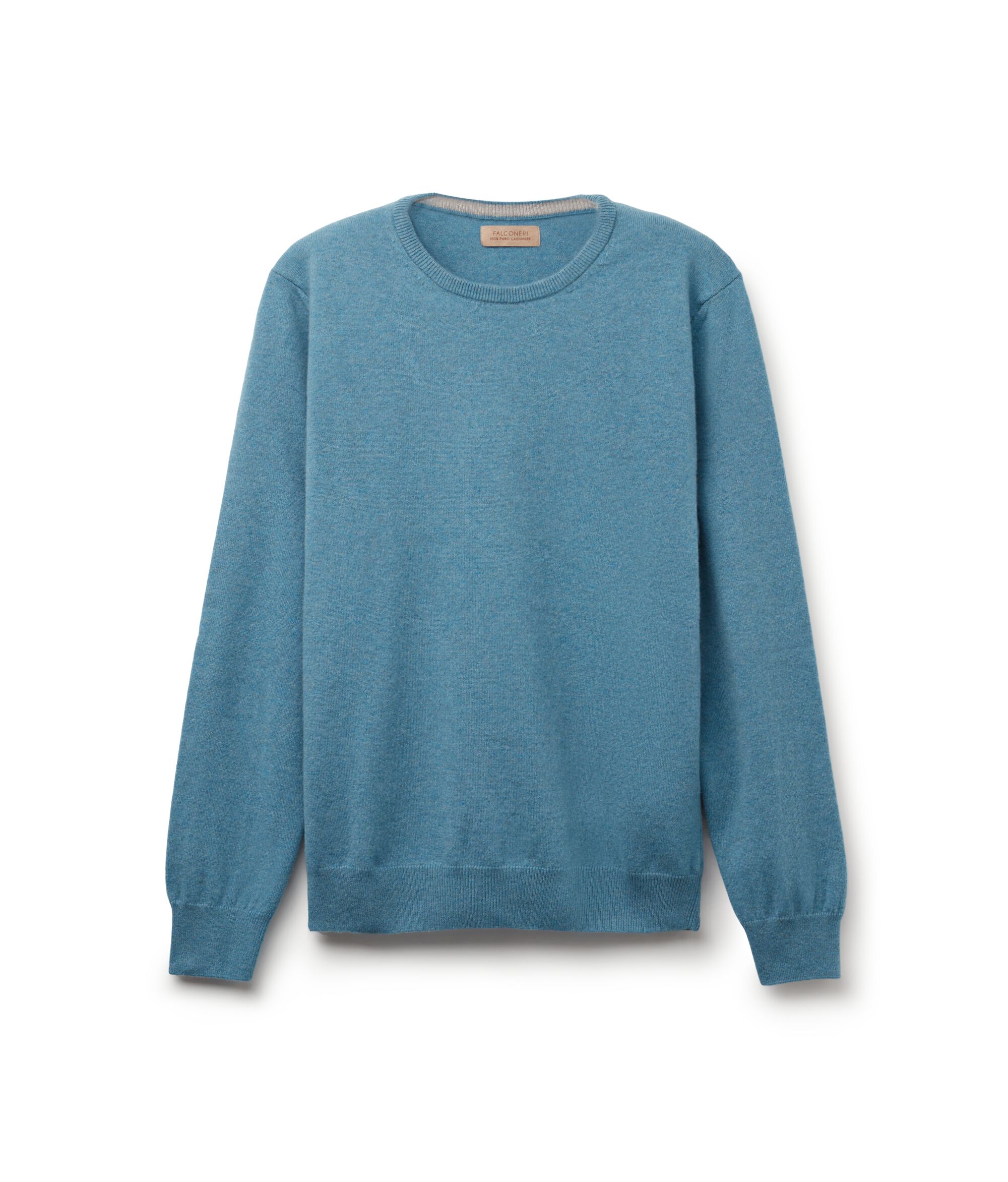 Round Neck Cashmere Ultrasoft Sweater