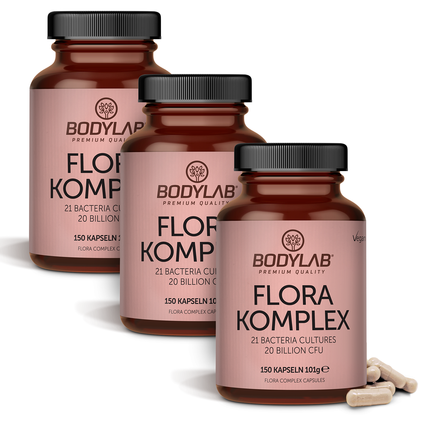 3 x Flora Complex (3 x 150 capsules)