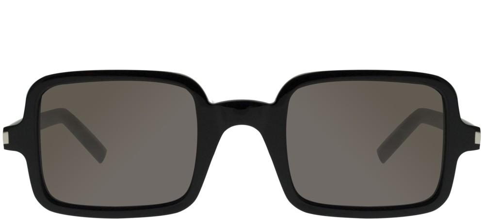 Saint Laurent SL 332 Schwarze Geometrische Sonnenbrille