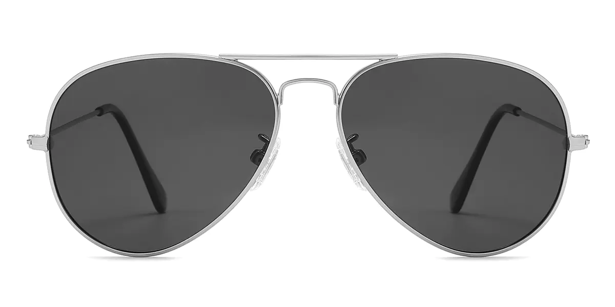 Skylah - Aviator Graue Sonnenbrille für Männer & Frauen