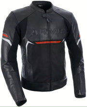 ARMR Leather Jacket Raiden 3.0 Leather-Textile Black Red