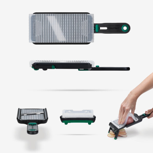 Nocutu - Mandoline with Flexible Finger Guard