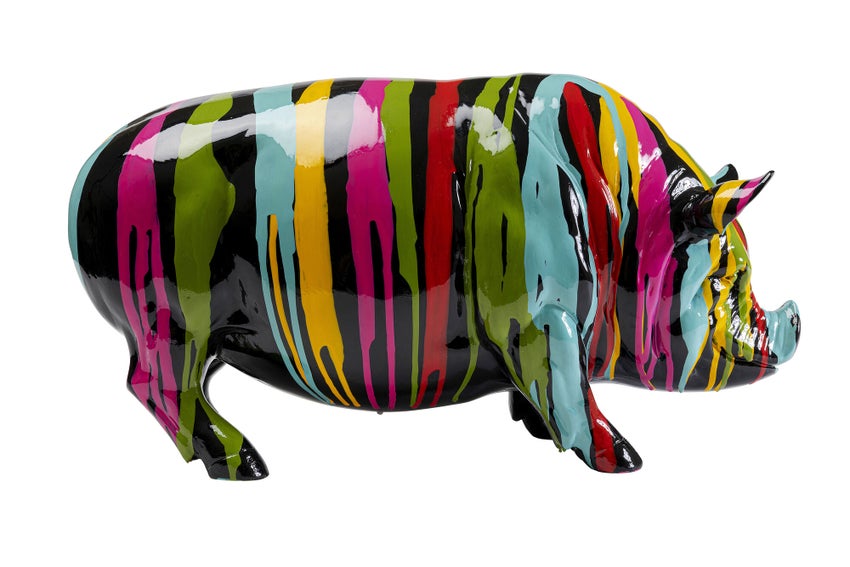 Dekorative Figur Pig Holi 22cm