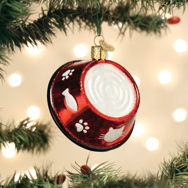 Katzenschüssel Ornament