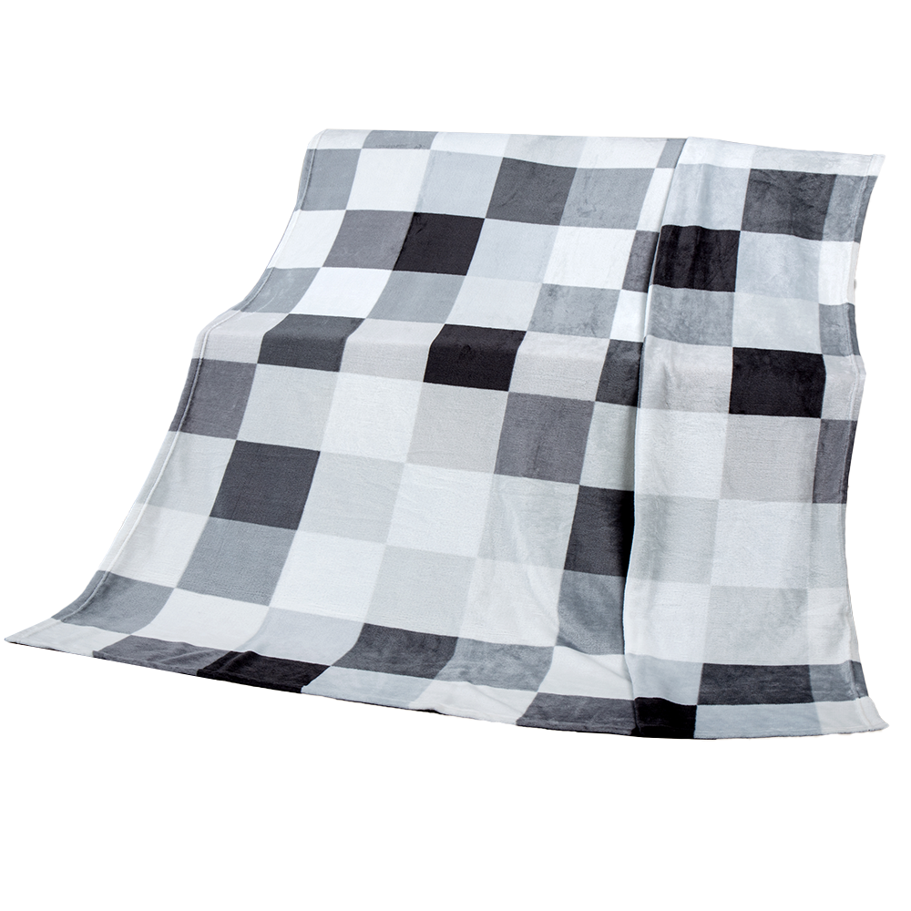 Kuscheldecke "Soft Touch" bedruckt ca. 130 x 170 cm