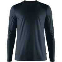 Fjällräven Abisko Wool LS Long Sleeve Shirt Dark Navy
