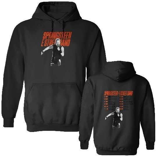 Bruce Springsteen und E Street 2025 Tour zweiseitige Kapuzenpullover für Kinder - Klassischer Hoodie