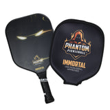 PHANTOM IMMORTAL 16MM T800 Carbon Fiber Pickleball Pro Paddle mit Schutzhülle