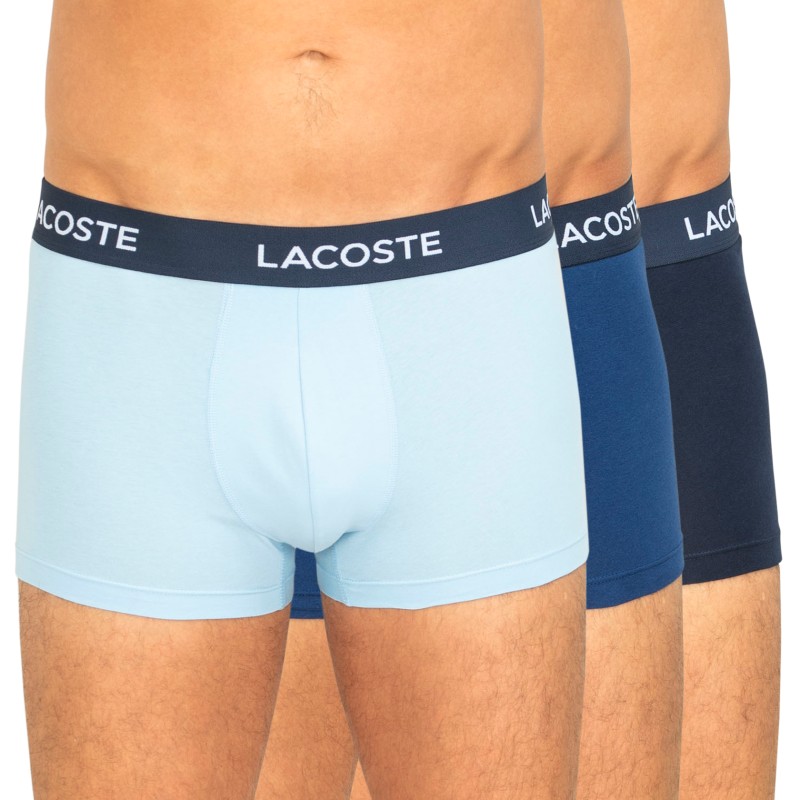 Lacoste 3-pack Trunks in Blue