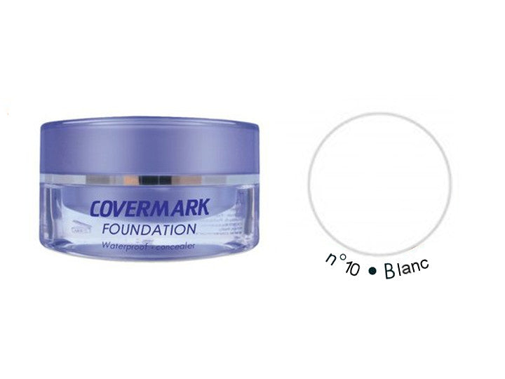 Covermark Foundation Wasserfester Camouflage Makeup Foundation n°10 Weiß 15ml