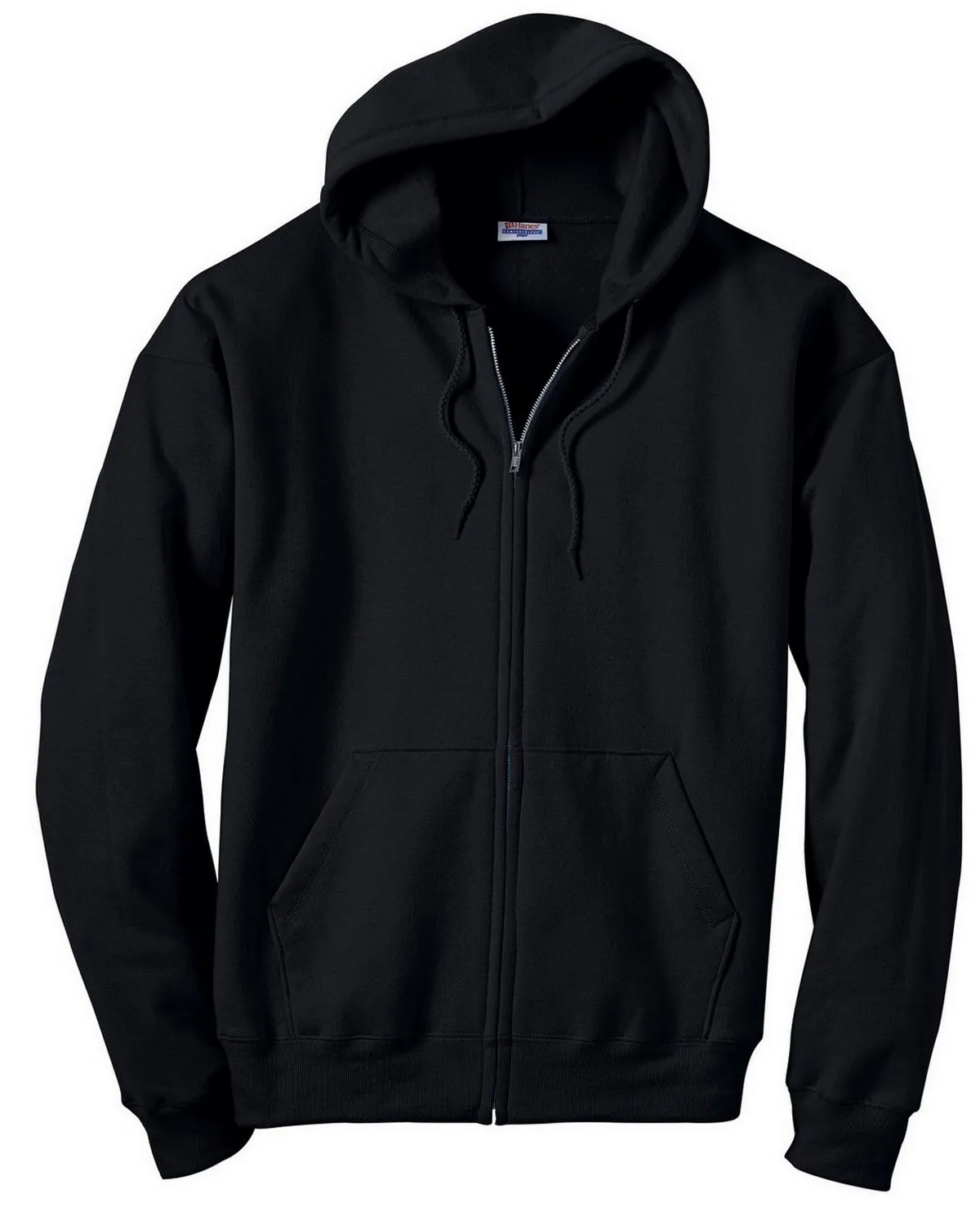 Hanes P180 Herren EcoSmart 50/50 Full-Zip Kapuzenpullover