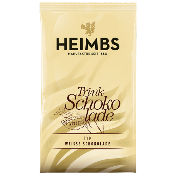 Heimbs Trinkschokolade Weiße Schokolade, 100x 40g