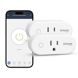 Smart Wi-Fi Mini-Steckdosen GHomeSmart WP6 | 2-Pack