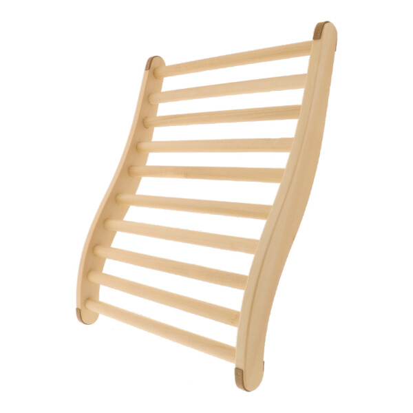 Ergonomic Sauna Backrest Linden Wood 50 cm