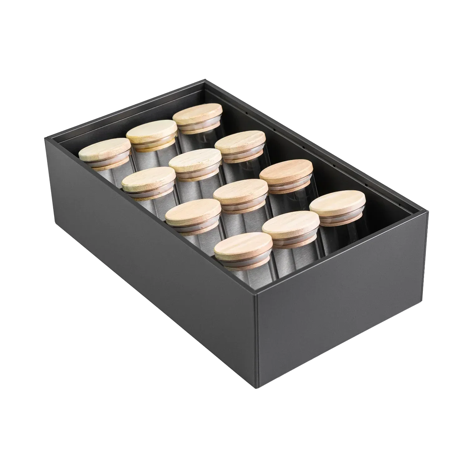 Spice Holder Complete Set with 12 Spice Jars