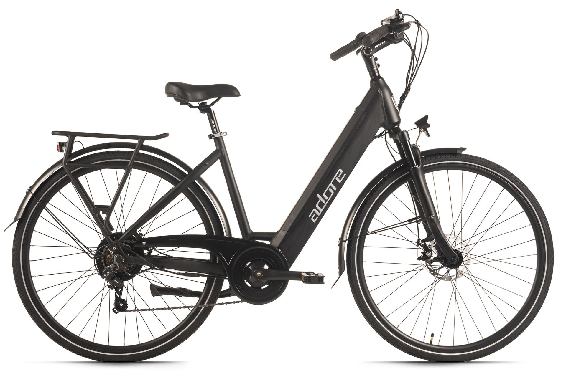 Adore E-Citybike CV-180 28" Black Matt