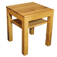 Solid Oak Side Table