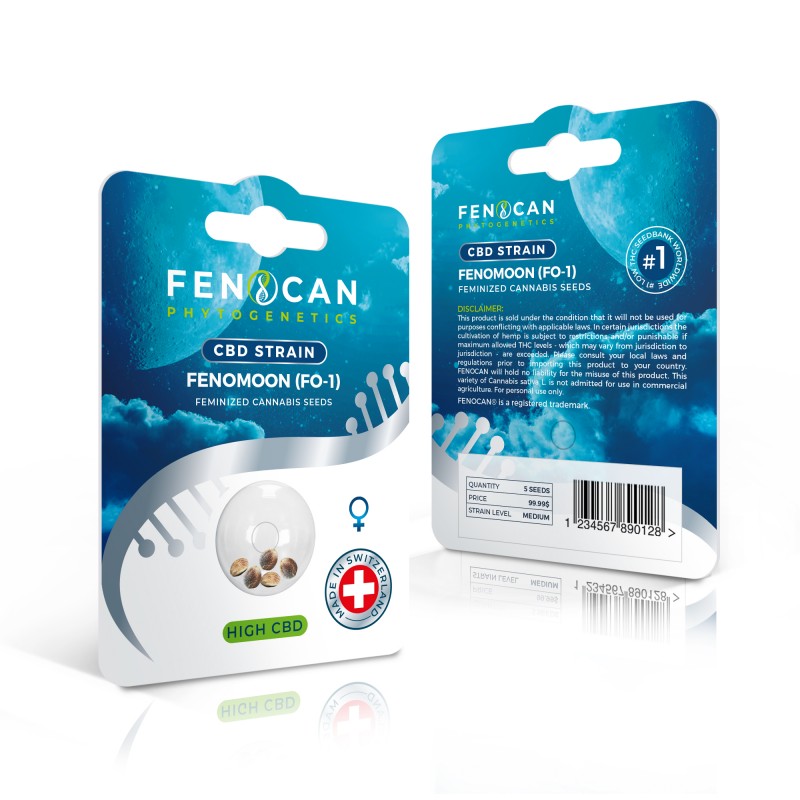 FENOCAN Fenomoon CBD Hemp Seeds (3 pcs)