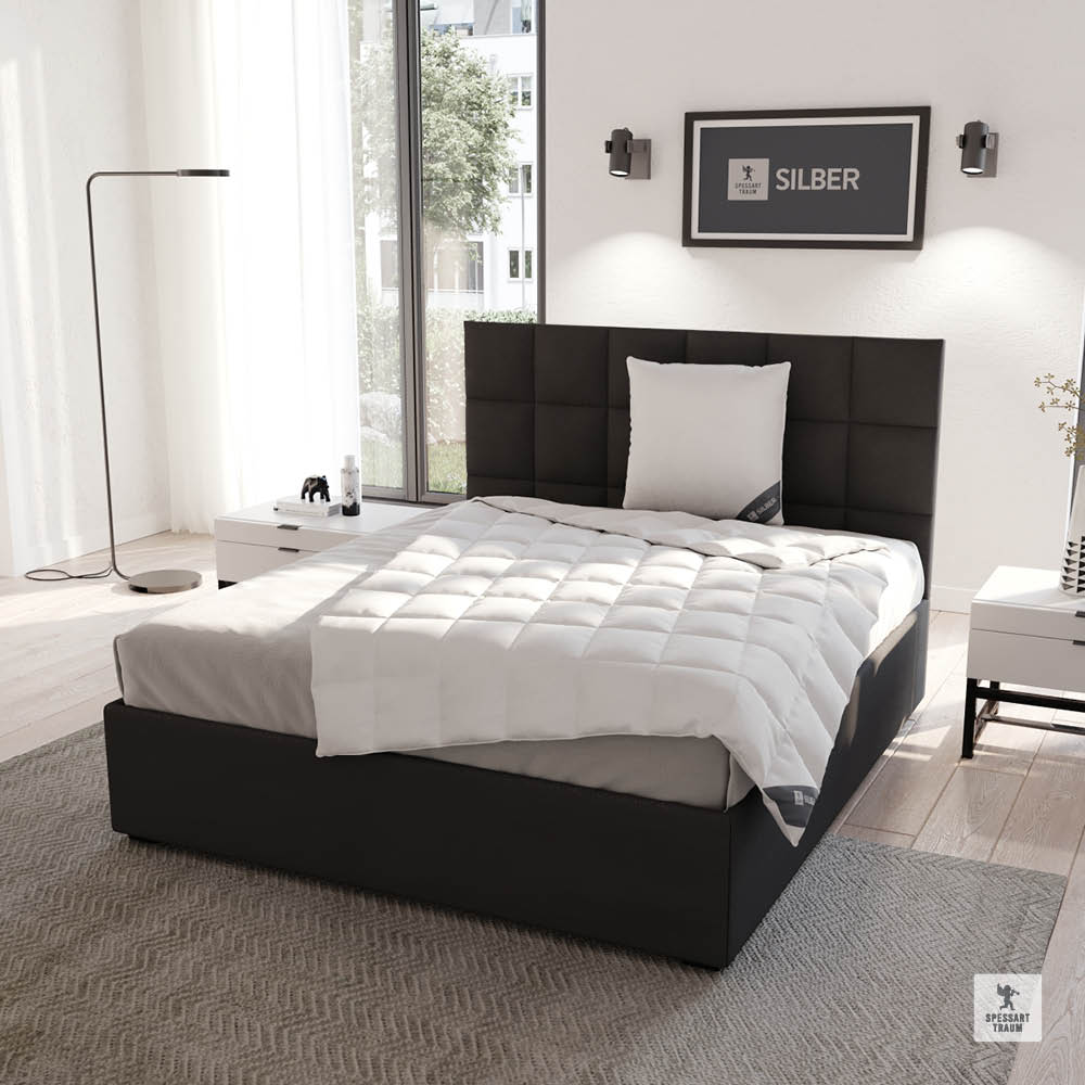 Duck Down Comforter Silver
