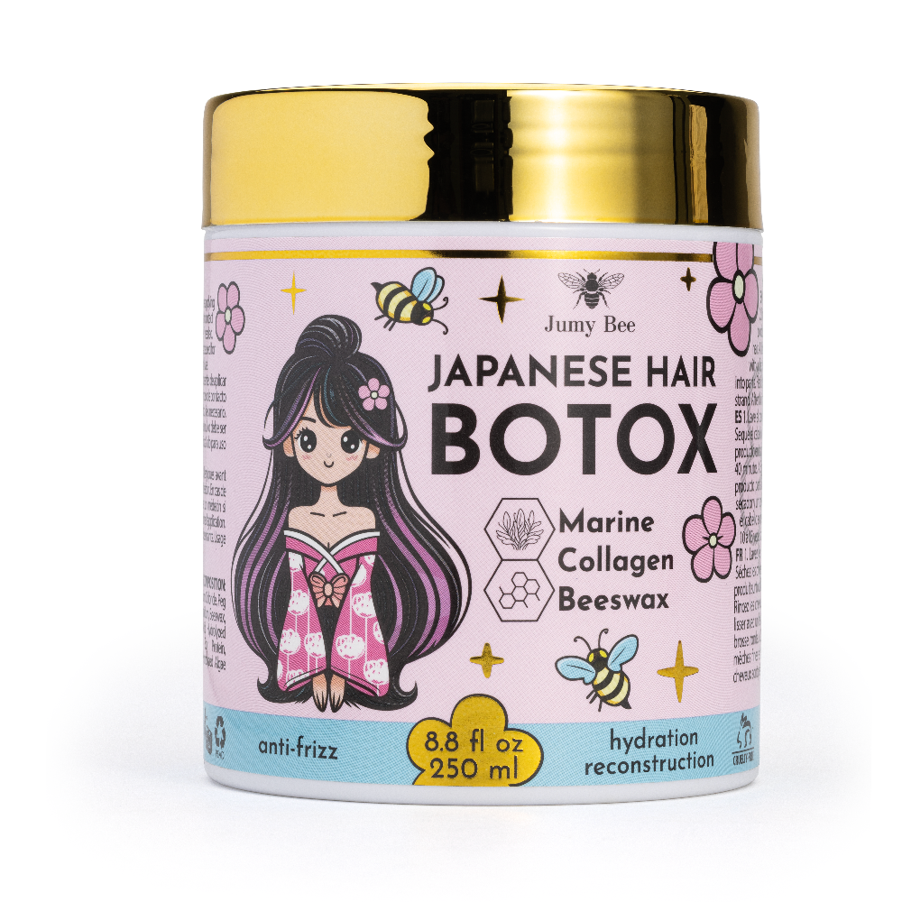 Japanische Botox Keratin-Haarmaske – Tiefe Reparatur & Anti-Frizz-Behandlung (8,4 fl oz / 250 ml)