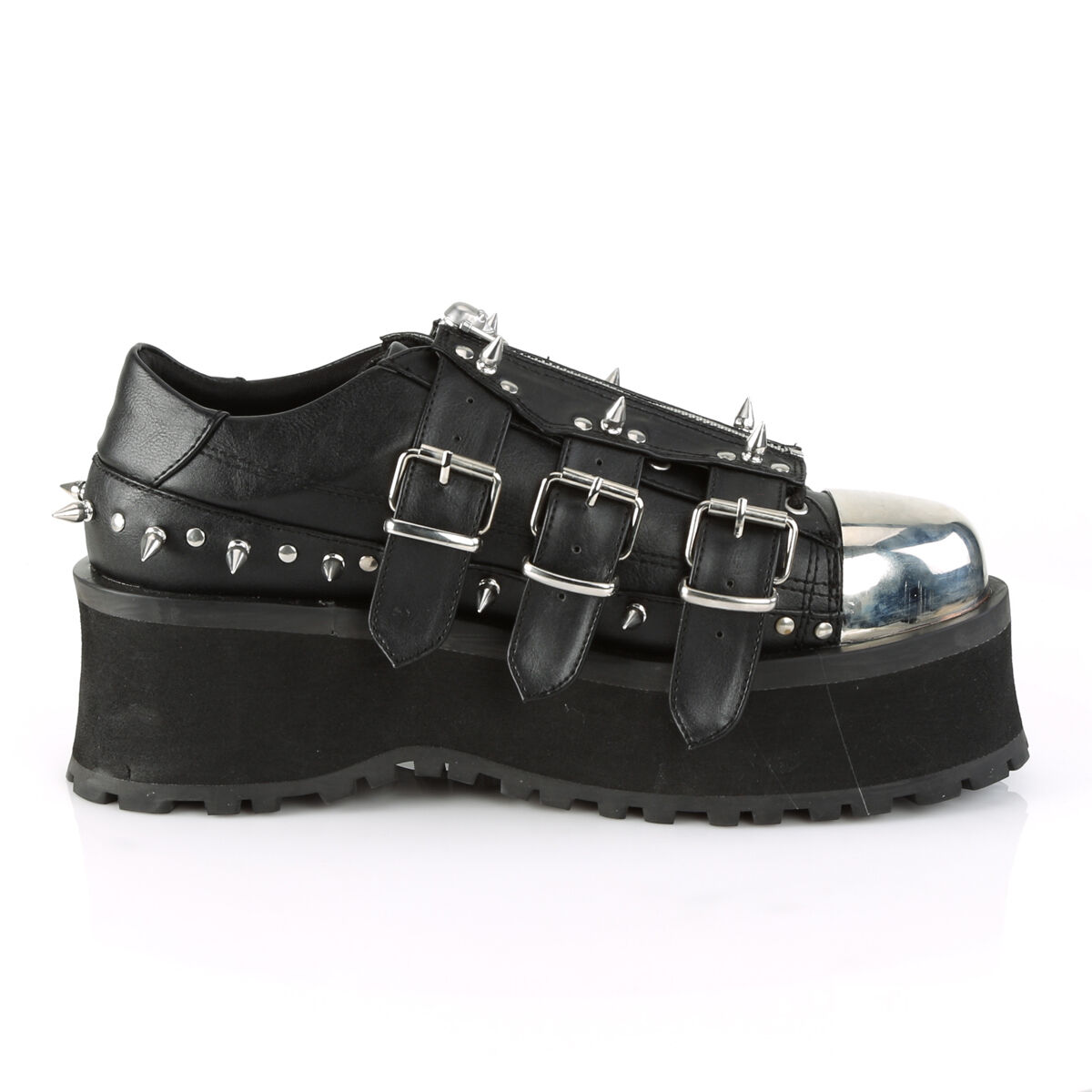 DemoniaCult GRAVEDIGGER-03 Unisex Shoe Black